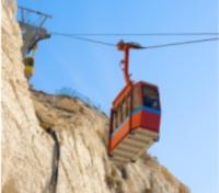 Cableway in Rosh Hanikra Cableway in Rosh Hanikra